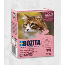 Bozita (Se) Bozita Minced Beef Jelly, 370g - bezgraudu gaļas gabaliņi ar maltu liellopa gaļu želejā