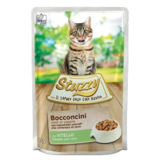 Stuzzy (It) Stuzzy Cat Bocconcini Veal, 85g - gaļas gabaliņi mērcē ar teļu