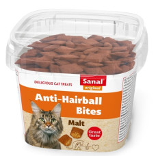 Sanal (Nl) SANAL Anti Hairball Bits, 75g - spilventiņi pret spalvu kamoliem kuņģī