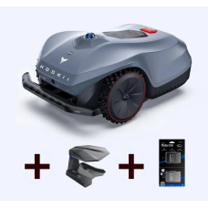 HOOKII Neomow X Pro robotizētais zāles pļāvējs ar 3D LiDAR SLAM 6000m² - Nojume un asmeņu komplekts dāvānā