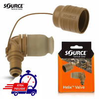 SOURCE Tactical 4509500200 Coyote Brown Helix Hydration augstas plūsmas sakodiena vārsta komplekts