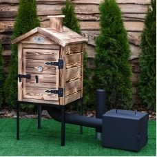 Dārza Kūpinātava Premium 60, Kurtuves izmēri 30x30x35, apdedzināta, bez impregnācijas