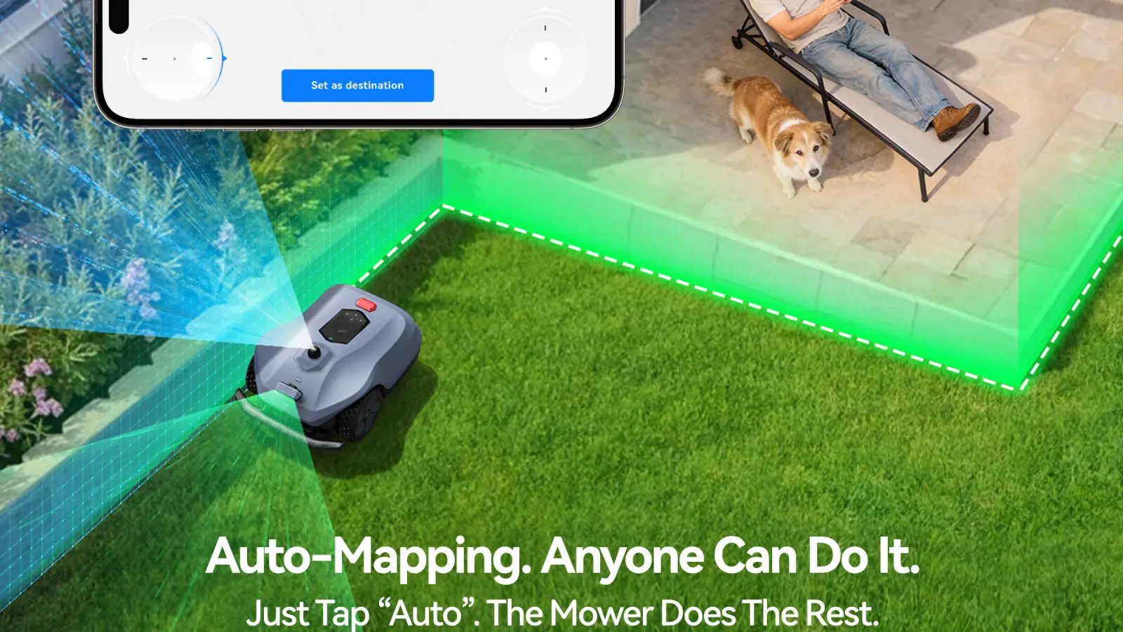 Does a robotic lawn mower need all-wheel drive?