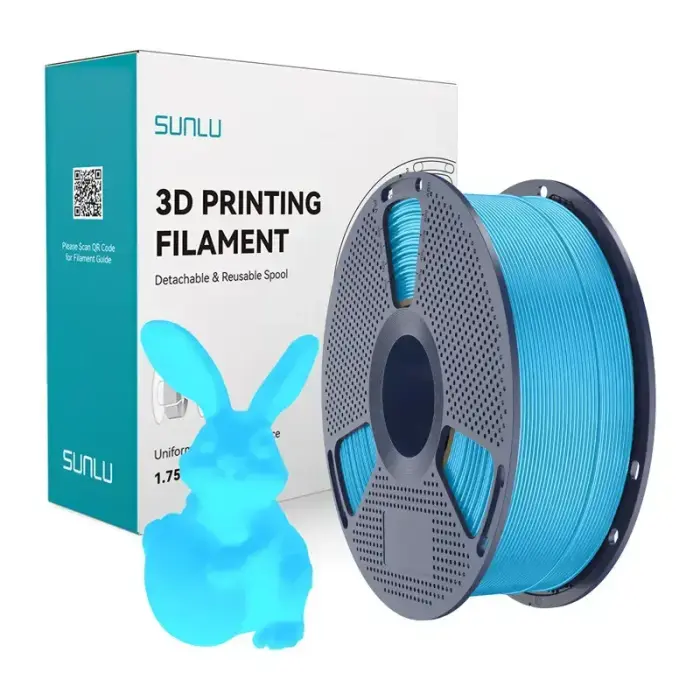 Sunlu PLA spīd tumsā filaments – zils
