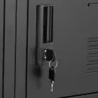 Szafa skrytkowa depozytowa metalowa socjalna zamykana na klucz - 18 skrytek Foto 3