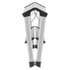 Folding step bench D60 StandardLine / aluminium / 2x2 steps Photo