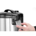 Urządzenie garnek elektryczny do gotowania ryżu z funkcją gotowania na parze 1.8L 700W - Hendi 240410 Photo