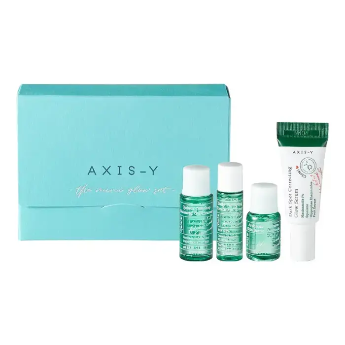 AXIS-Y The Mini Glow Set Cleanser 8 ml + Toner 5 ml + Ampoul...