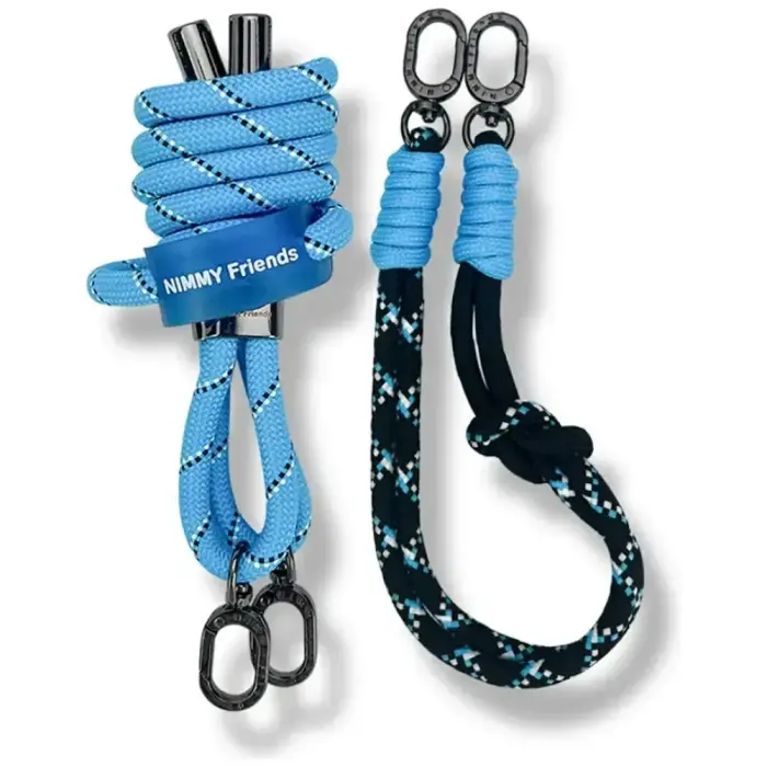 Nimmy Cool&Cute 2.0 Crossbody + Handstrap Set – Blue/Black