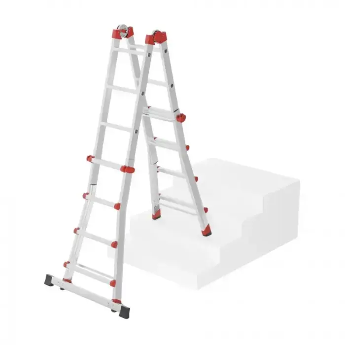 Multi-purpose ladder M80 / aluminium / 4x4 steps Photo