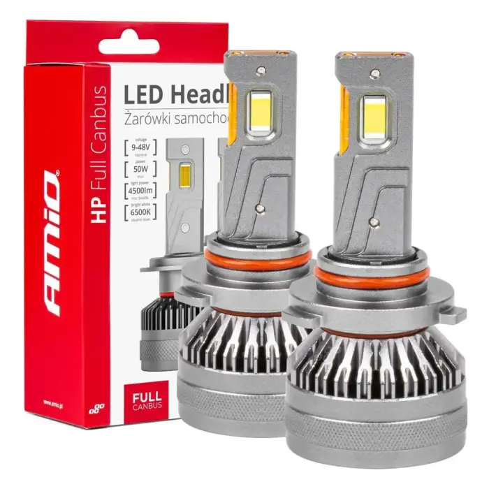 LED Headlights HP Series HB4 9006 Canbus AMiO-03679