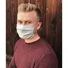 Wool mask, light grey, 2 pcs — Photo 9