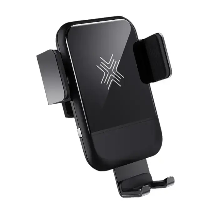 Rock Magnetic Gravity Car Holder EDZ-03 Wireless Charger, Black