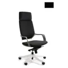 Biroja krēsls Apollo BL418, melns/balts — Foto 1