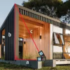 Qoltec High-Precision Laser Distance Meter with Bubble Level | LCD with backlight | 50m Foto 10