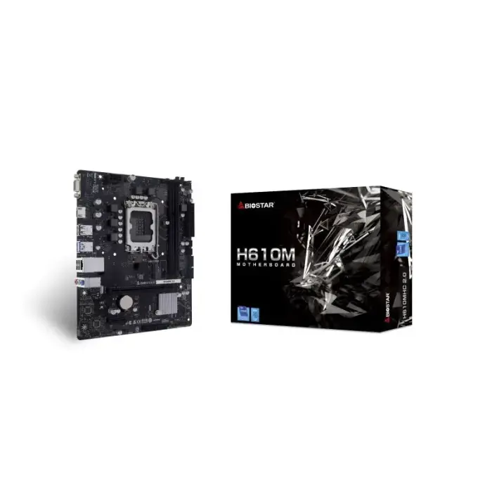 BIOSTAR H610MHC 2.0 pagrindinė plokštė