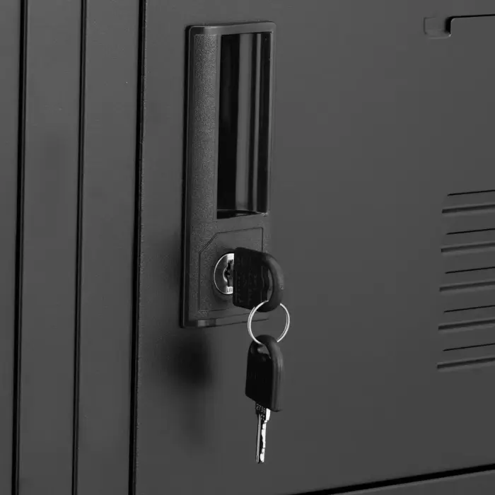 Szafa skrytkowa depozytowa metalowa socjalna zamykana na klucz - 18 skrytek Foto 3