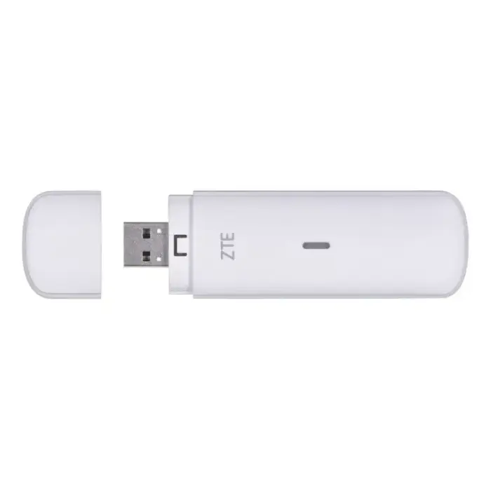 ZTE MF833N 4G LTE USB modemdzinis – balts