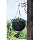 Hanging Sphere Planter – Brown — Photo 4