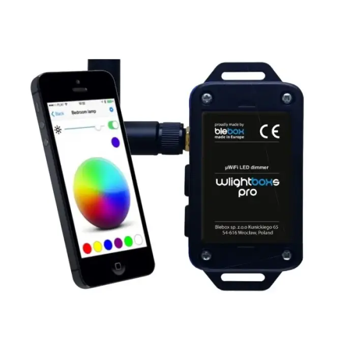 BLEBOX wlightboxS pro - LED DIMMER 12 - 24V DC WITH EXTERNAL ANTENNA