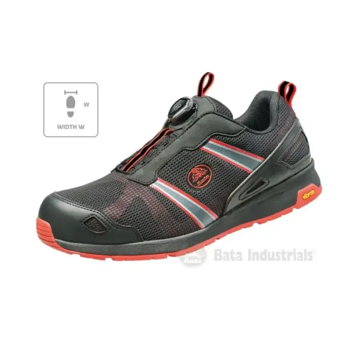 Bata Industrials Bright 041 U MLI-B51B1 Black apavi, izmērs 42
