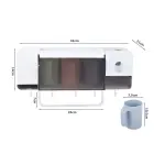 Toothbrush cup organiser toothpaste dispenser — Photo 3
