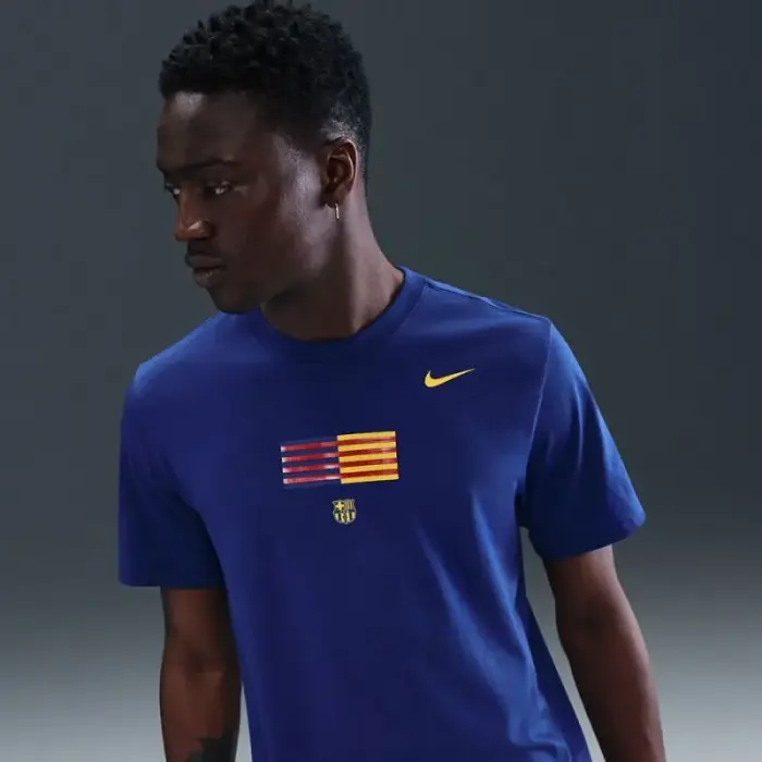 Nike FC Barcelona Crest Tee 25/26 HQ8405-455 - Size: XL