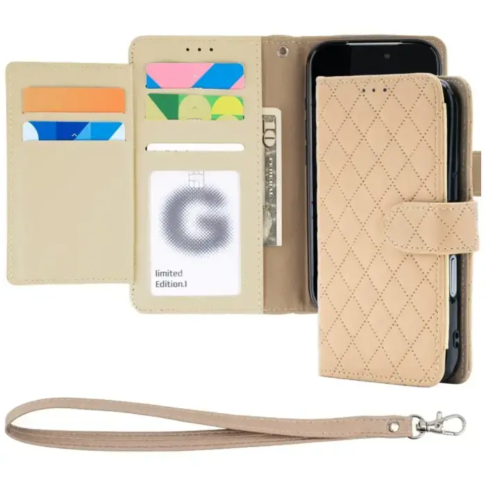 Case Mercury Luxe Diary for iPhone 17 Pro / 18 Pro – Beige