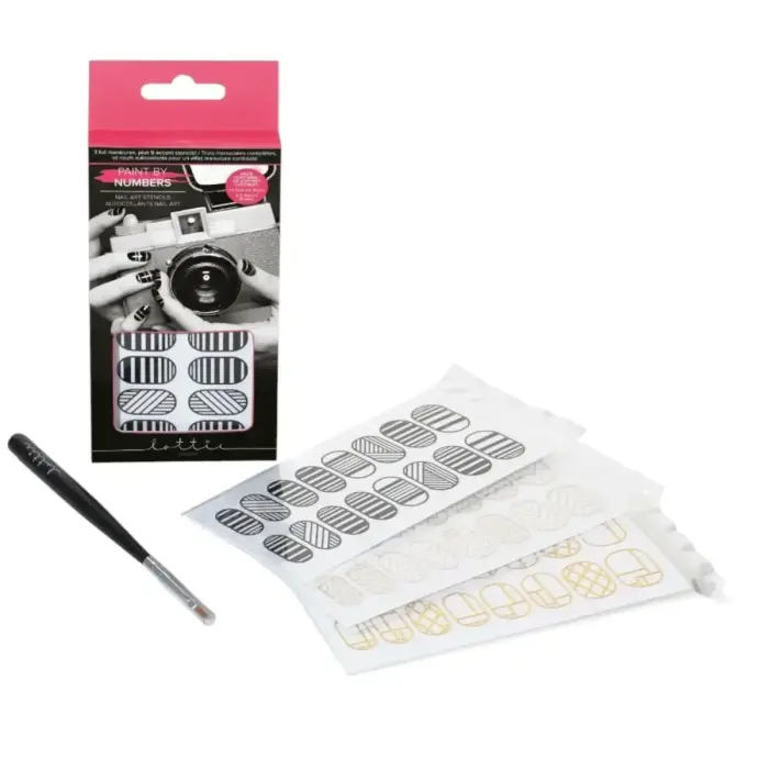Lottie London, Paint by Numbers, küünekaunistused, 9 tk