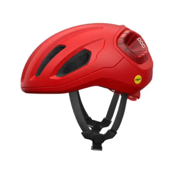 POC Amidal red bike helmet - Size: 50/56
