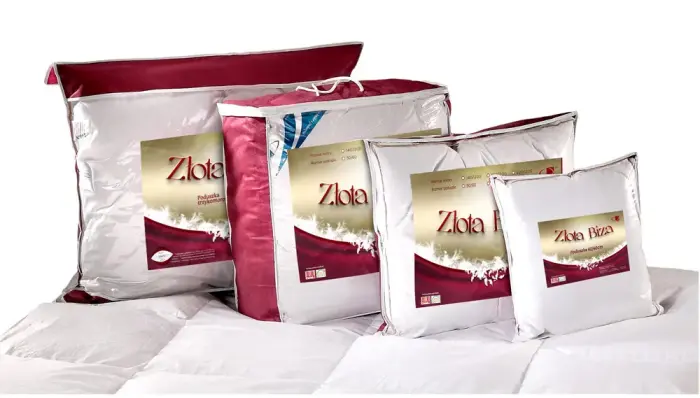Down pillow 70x80 cm Złota Biza 1000g white