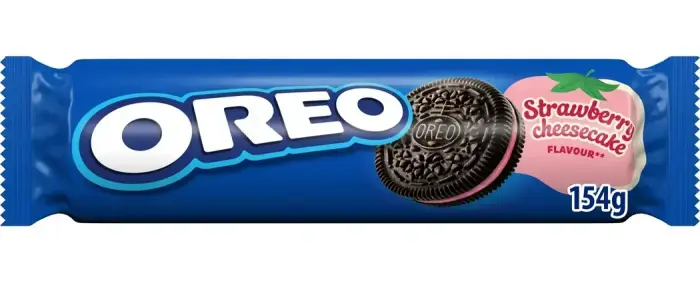 OREO Cookies with Strawberry Cheesecake Flavor 154g