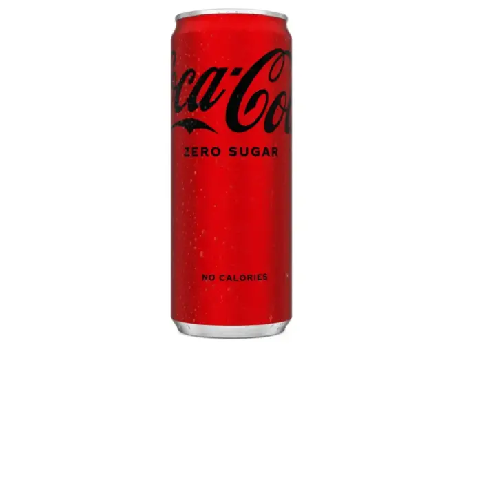 Газированный напиток COCA COLA Zero, в банке, 0.33л (DEP)