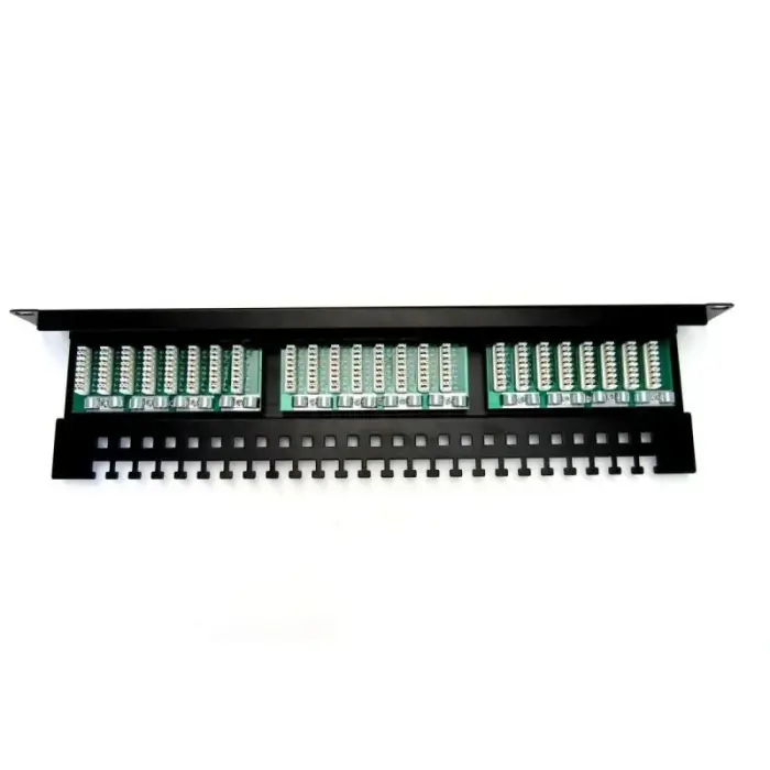Патч-панель DIGITUS 19" на 24 порта Cat5e U/UTP – чёрная