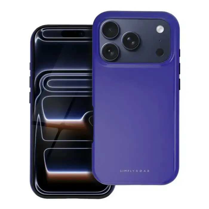 ROAR Rainbow Bumper Case with MagSafe vāks iPhone 16 Pro, violets