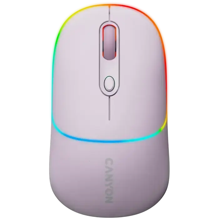 CANYON MW-22 2-in-1 Bluetooth/Wireless Mouse – Pearl Rose