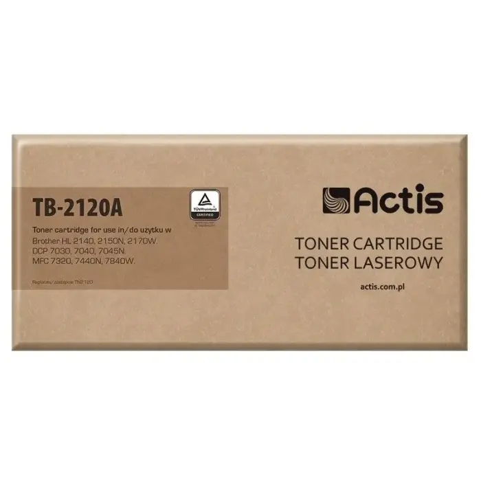 Actis TB-2120A Toner (replacement for Brother TN-2120, TN2120; Standard; 2600 pages; Black)
