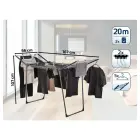 Veļas žāvētājs Pegasus 200 Solid Black Foto 3