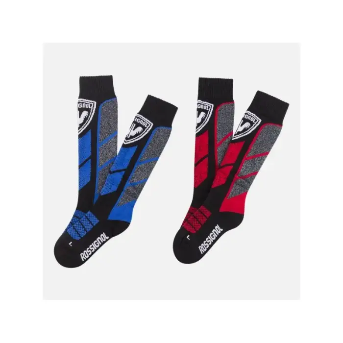 Rossignol Jr Thermotech 2P Socks Black - Size: XS