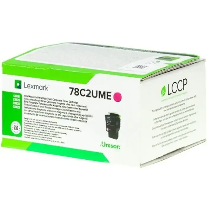 Lexmark toneris 78C2UME, raudonas