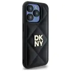 DKNY Quilted Stack Logo vāks iPhone 15 Pro Max - Melns — Foto 4