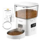 Rojeco 2L Automatic Pet Feeder Button Version (White) — Photo 2