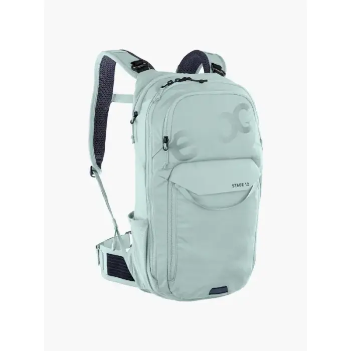EVOC Stage 12 mint cycling backpack, size TU