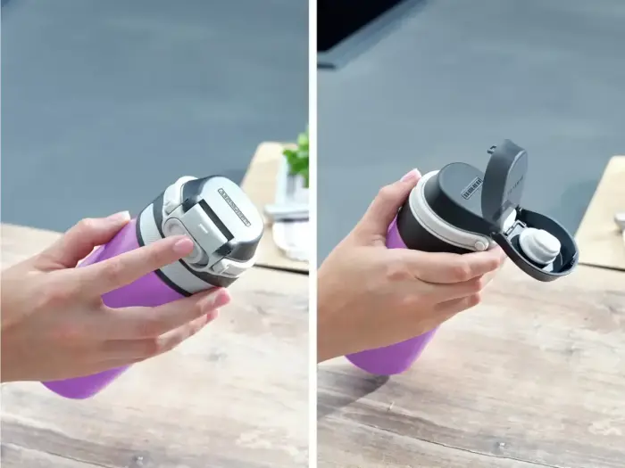 LEIFHEIT Termokrūze Flip 350ml violeta Foto 4