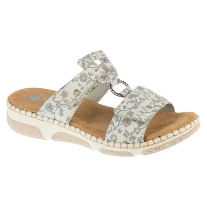 Rieker Slides 66292-90 White 36 - rozmiar_EU: 41