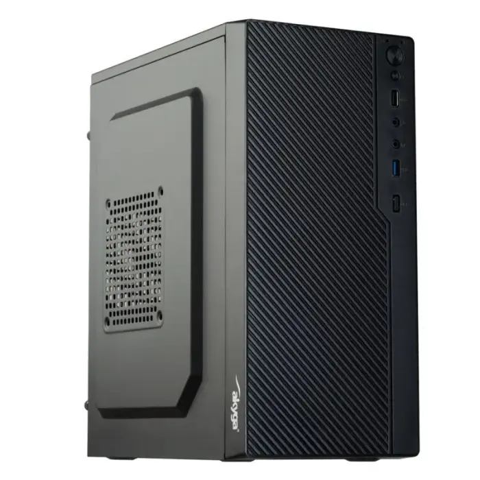 AKYGA Micro ATX korpus 1x USB 3.0 AK36BK