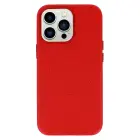 MagSafe Leather Case for iPhone 15 Plus, Red — Photo 3