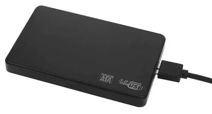 Fusion 2.5" External HDD Enclosure SATA III | USB 3.0 Wood/Black