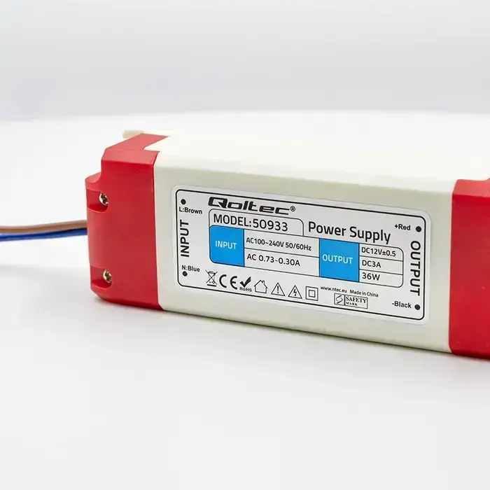 Qoltec LED Driver IP20 | 36W | 12V | 3A Photo