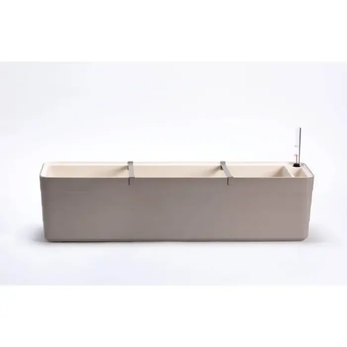 URBALIVE BERBERIS Ristkülikukujuline isekastuv lillekast 80 x 20 cm, Helehall
